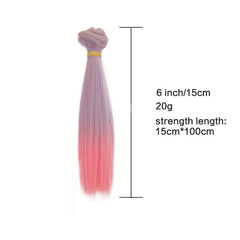 Omber Synthetic Hair Wig for BJD Dolls - Baby Girls DIY Projects
