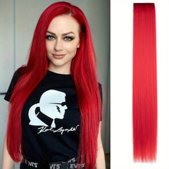 Invisible Synthetic Hair Extensions for Added Volume
