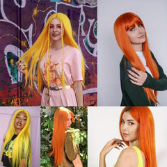 Invisible Synthetic Hair Extensions for Added Volume