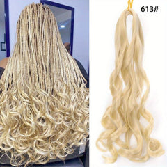 Crochet Braids Ponytail Hair Extensions French Curl Braiding Hair