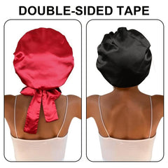 Satin Silk Hair Wrap for Women and Girls Soft Hair Bonnet