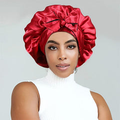 Satin Silk Hair Wrap for Women and Girls Soft Hair Bonnet