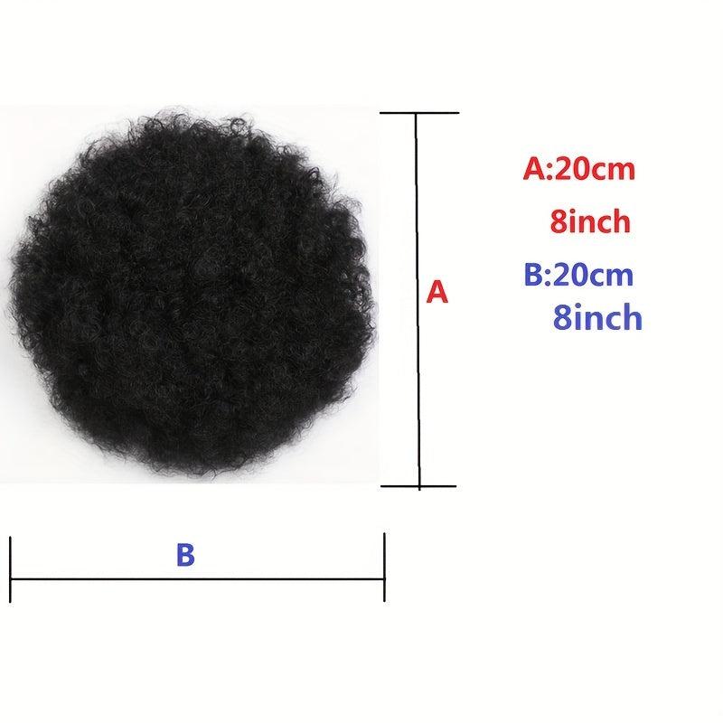 Synthetic Afro Puff Drawstring Ponytail Hair Bun