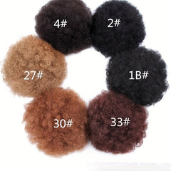 Synthetic Afro Puff Drawstring Ponytail Hair Bun