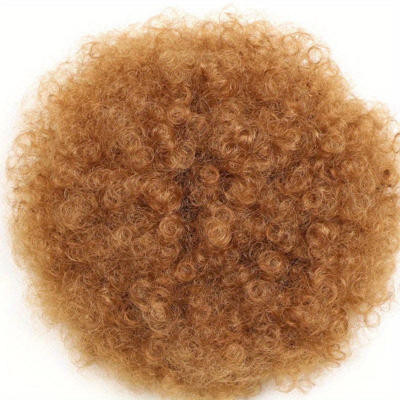 Synthetic Afro Puff Drawstring Ponytail Hair Bun