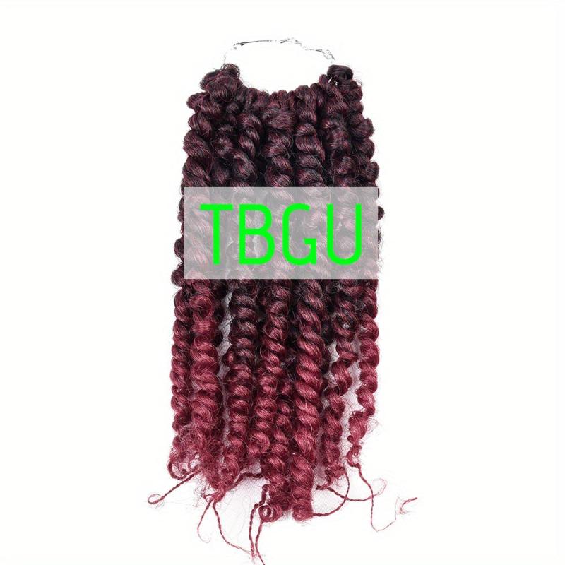 Passion Twist Crochet Hair 20-32cm Pre Twisted Short Extensions