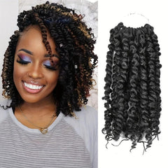 Passion Twist Crochet Hair 20-32cm Pre Twisted Short Extensions