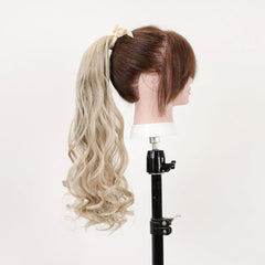 Stylish Net Red Ponytail Wig Long Curly Hair