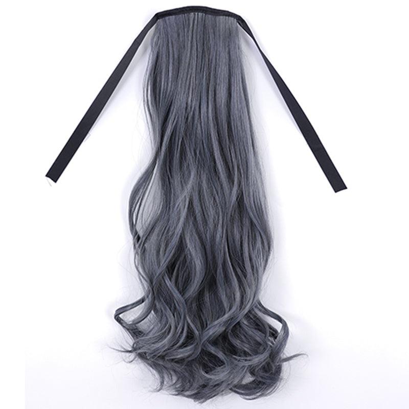 Stylish Net Red Ponytail Wig Long Curly Hair