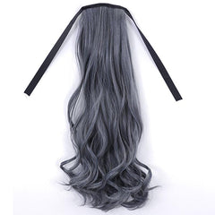 Stylish Net Red Ponytail Wig Long Curly Hair