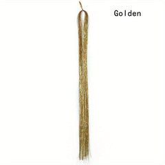84 Cm Hair Tinsel Kit - Glitter Hair Extensions - 13 Colors