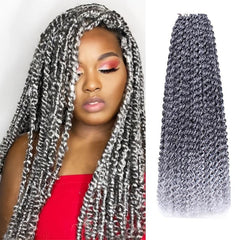 Passion Twist Hair 45 72 Cm 1 Pack Water Wave Crochet Hair for Women