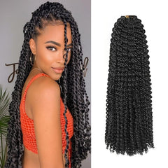 Passion Twist Hair 45 72 Cm 1 Pack Water Wave Crochet Hair for Women