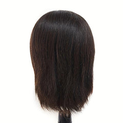 100% Human Hair Mannequin Head Men's 20 Hairdresser Practice