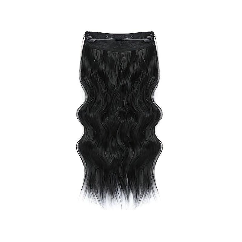 Invisible Wire Hair Extensions Long Wavy Secret Hairpiece