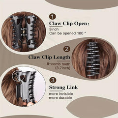 Wavy Curly Chignon Hair Bun Claw Clip In Hair Bun Extension