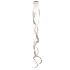 Y2K Long Curly Hair Extensions Clips Heat Resistant Wavy Colorful Hair for Party