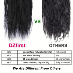 Senegalese Twist Crochet Hair Extensions Pre Looped Braids Hair for Women