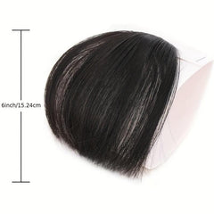 15 24 Cm Clip In Air Bangs Hair 100 Human Hair Extensions Wispy Bangs