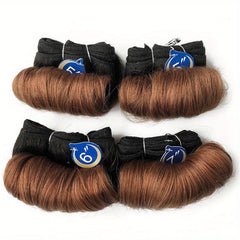 Brazilian Curly Hair Weave Bundles 100 Human Hair 4 Bundles 1B 30 27 Burgundy