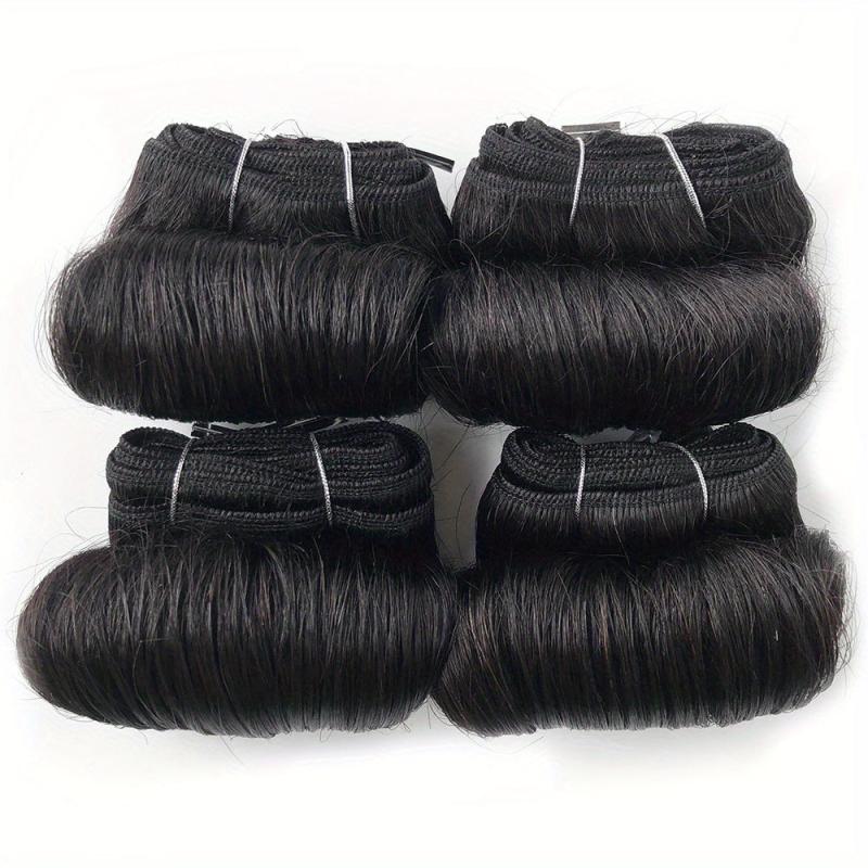 Brazilian Curly Hair Weave Bundles 100 Human Hair 4 Bundles 1B 30 27 Burgundy