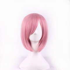 Short Bob Synthetic Wig With Bangs Straight Hair For Women