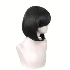 Short Bob Synthetic Wig With Bangs Straight Hair For Women