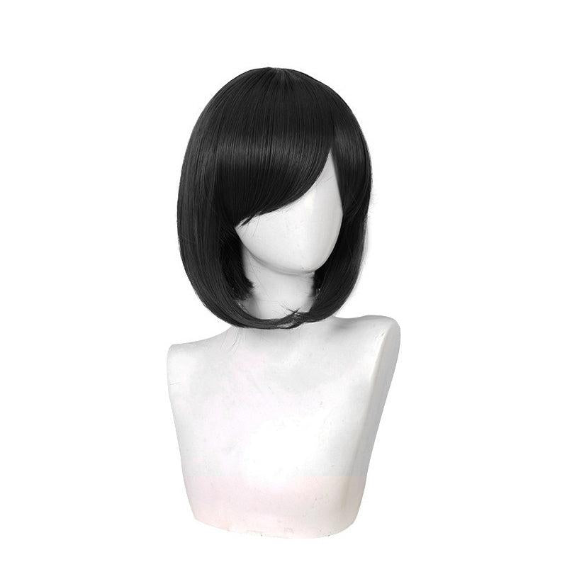 Short Bob Synthetic Wig With Bangs Straight Hair For Women