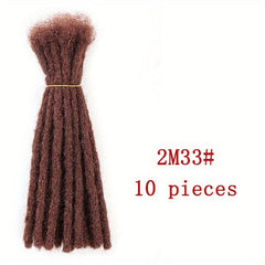 10 Strands Reggae Crochet Braiding Hair Extensions for Women