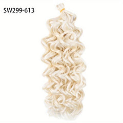 Long Body Wave Synthetic Crochet Hair Extensions for Daily Use