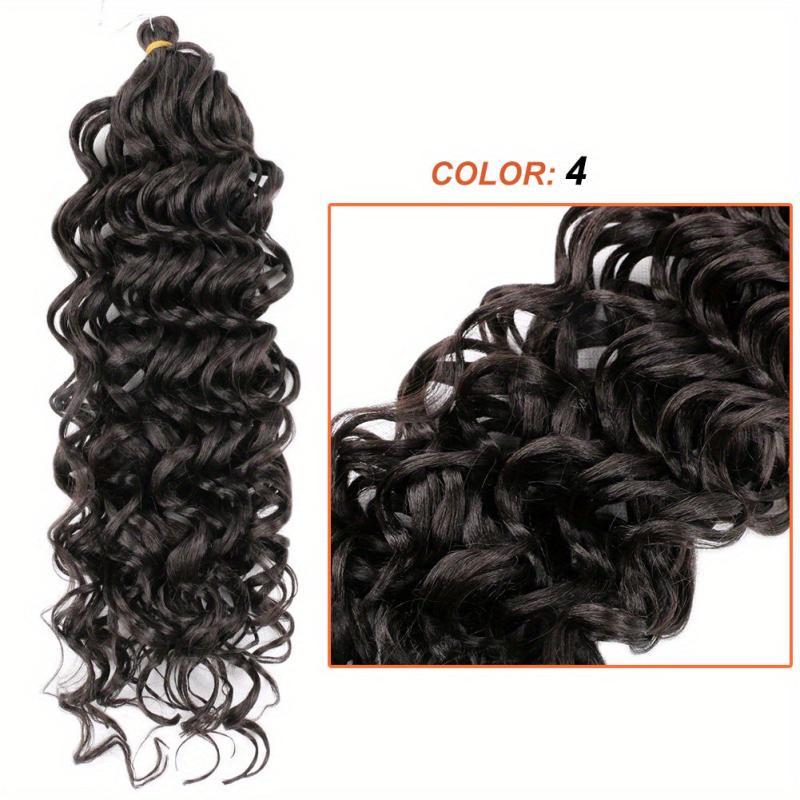 50 8 Cm Afro Curl Ombre Blonde Crochet Hair Extensions