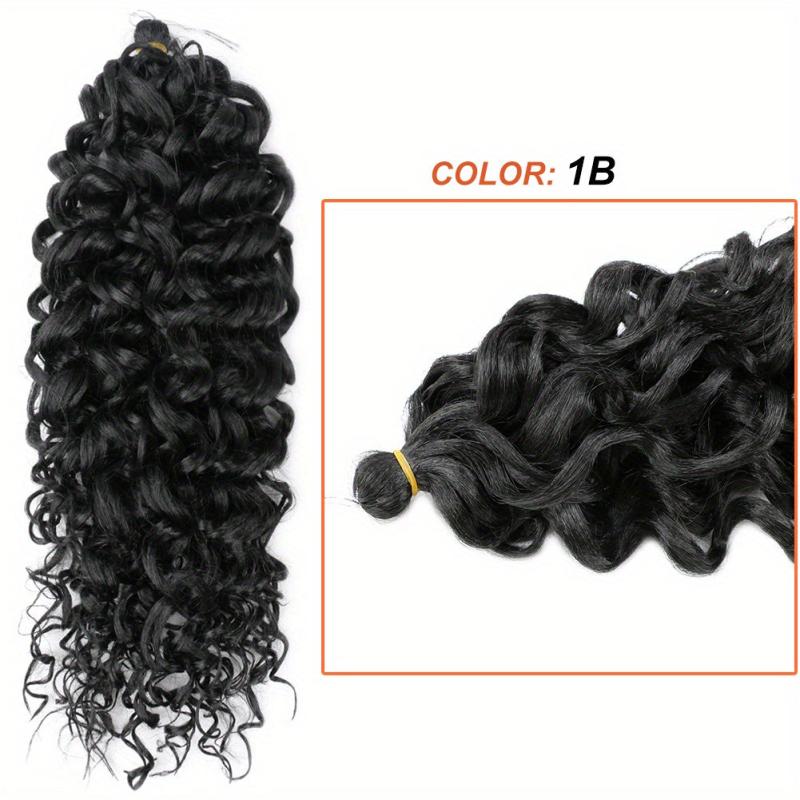 50 8 Cm Afro Curl Ombre Blonde Crochet Hair Extensions