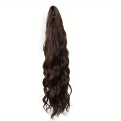 Synthetic Wavy Claw Clip Ponytail Extension 50.8 cm