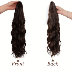 Synthetic Wavy Claw Clip Ponytail Extension 50.8 cm