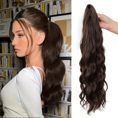 Synthetic Wavy Claw Clip Ponytail Extension 50.8 cm
