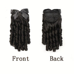 Retro Style Short Curly Ponytail Extensions 35-56 cm