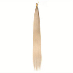 88cm Long Straight Pre Stretched Silk Bulk Hair Extensions
