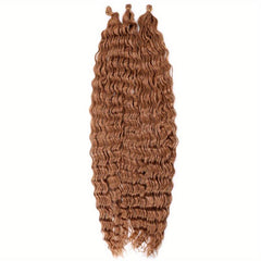 Ombre Water Wave Braiding Hair 28 Cm Crochet Extensions