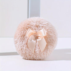 Large Powder Puff Soft Fluffy Beauty Sponge With Bow