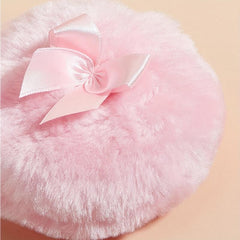 Large Powder Puff Soft Fluffy Beauty Sponge With Bow
