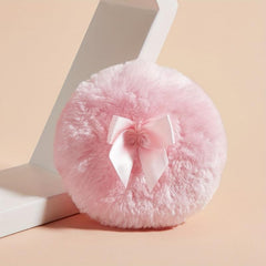 Large Powder Puff Soft Fluffy Beauty Sponge With Bow