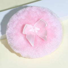 Large Powder Puff Soft Fluffy Beauty Sponge With Bow