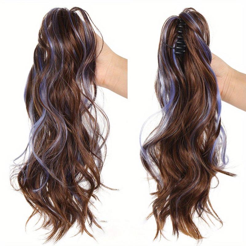 Long Wavy Claw Ponytail Extensions