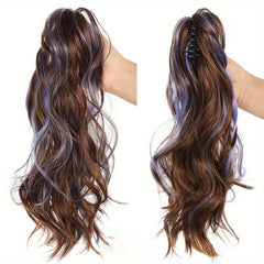 Long Wavy Claw Ponytail Extensions