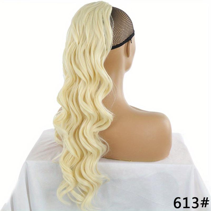 Long Straight Drawstring Ponytail Extensions