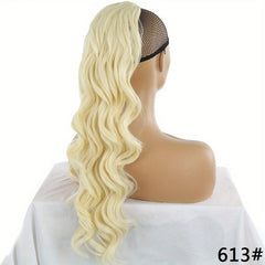 Long Straight Drawstring Ponytail Extensions