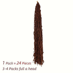 Women's Braid Wig Crochet Hair Durable Dreadlock Braids