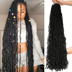 Women's Braid Wig Crochet Hair Durable Dreadlock Braids