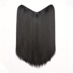 Invisible Breathable U Part Hair Extension Wig Long