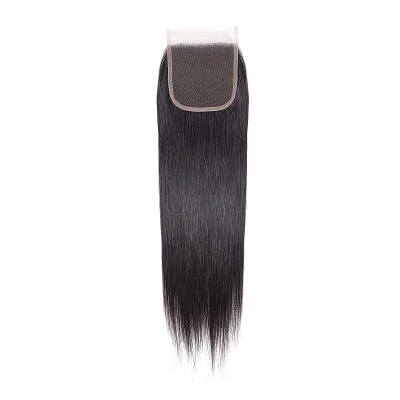 Brazilian Virgin Hair Straight Lace Closure 4x4 20cm